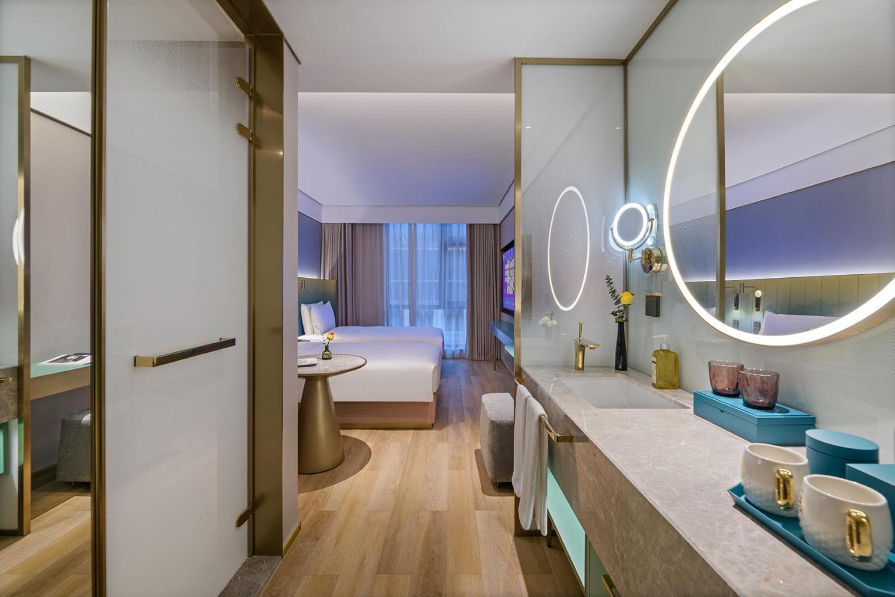 Manxin Hotel Shanghai Hongqiao Airport International Exhibition Center Kültér fotó